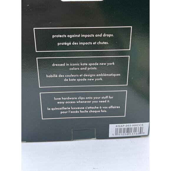 kate spade new york - Protective AirPods 2021 Case Keychain Ring- Hollyhock new - Picture 8 of 10